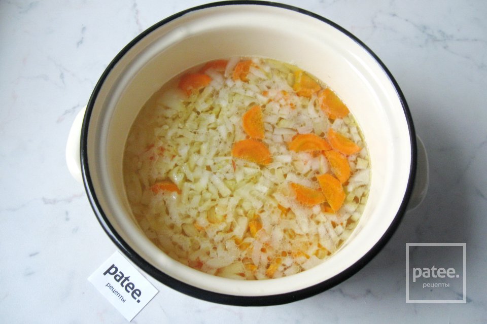Суп из консервированной сайры - Шаг 6