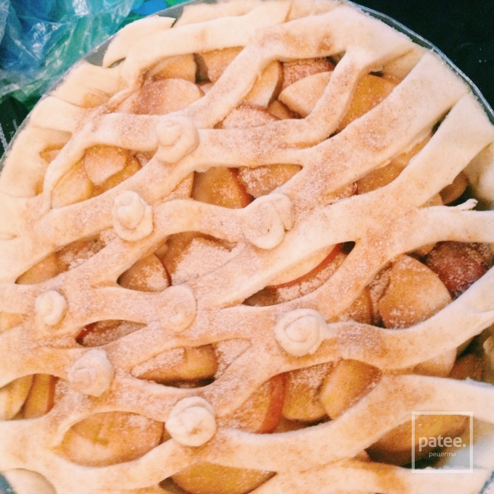 Пирог с яблоками и корицей 😚😝😚😝 - Шаг 7