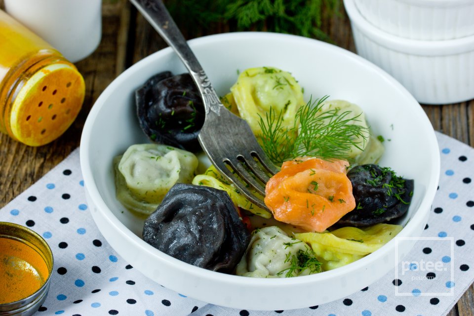 Цветные пельмени - Шаг 27