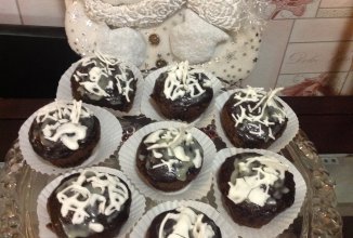 Шоколадные капкейки