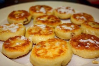 Сырники с изюмом