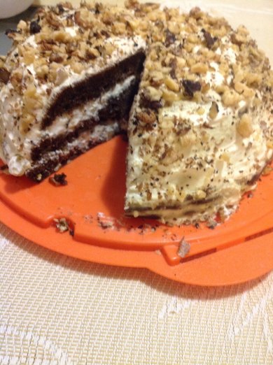 Торт на скорую руку в мультиварке. - Шаг 5