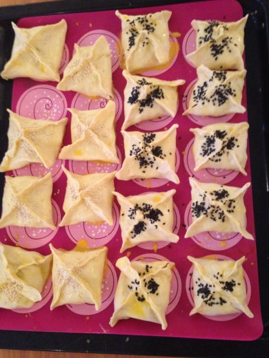 Самса с куряшкой "инь/янь " - Шаг 4