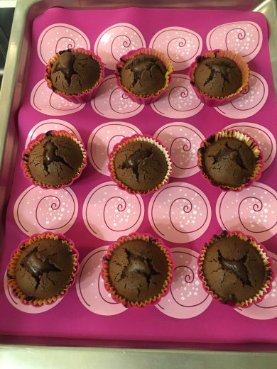 Брауни с жидкой начинкой - Шаг 9