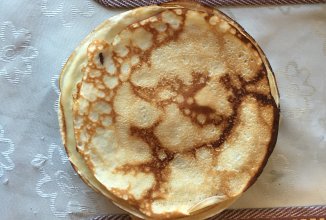 Блинчики на молоке