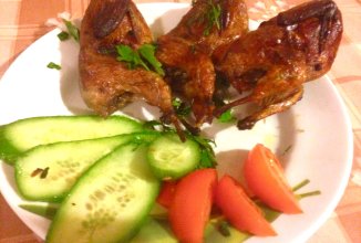 Запечённые перепёлки