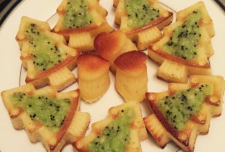 Новогодние маффины "Елочки" ;)