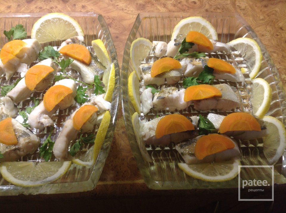 Заливное из судака. - Шаг 6