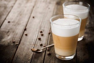 Латте с белым шоколадом