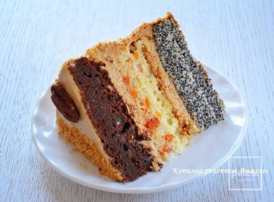 Торт "дамский каприз" - Шаг 3