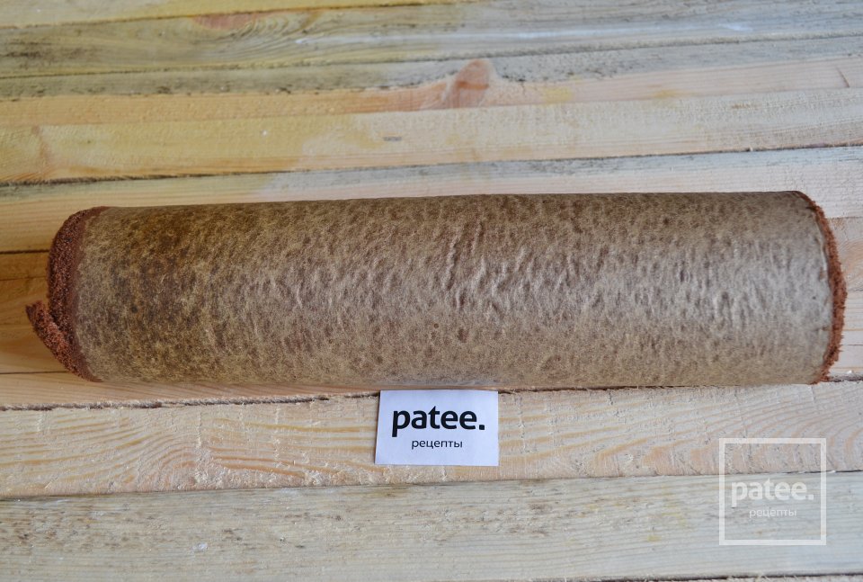 Шоколадный торт с нежным творожным кремом и мандаринами - Шаг 11