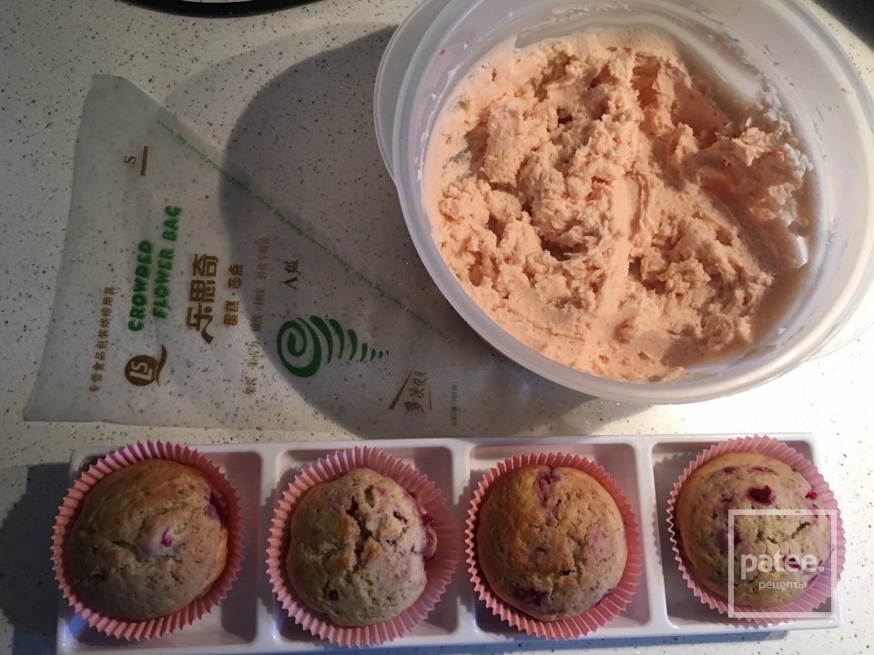 Маффины с малиной - Шаг 3