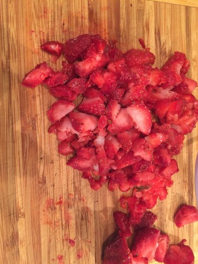 Кексы с бананом и клубникой - Шаг 6