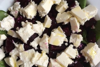 Свекольный салат с Фетой