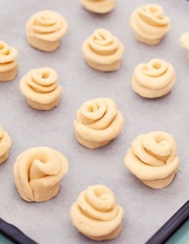 Творожные цветочки - Шаг 2