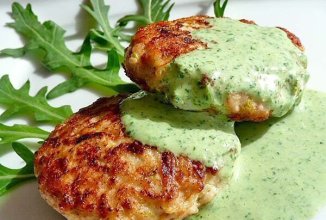 Куриные оладьи