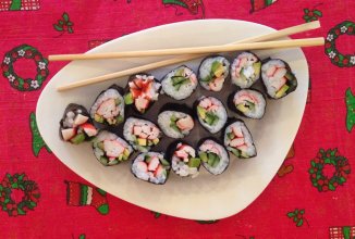 Домашние роллы на скорую руку