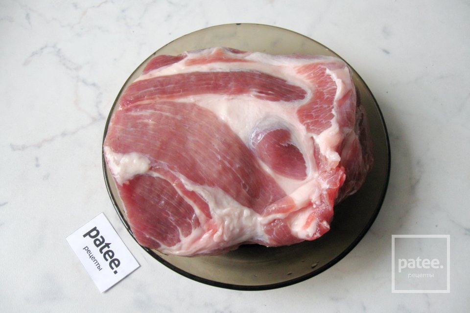 Рулет из свинины с грибами - Шаг 2