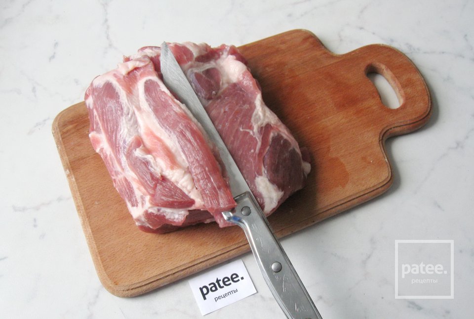 Рулет из свинины с грибами - Шаг 3