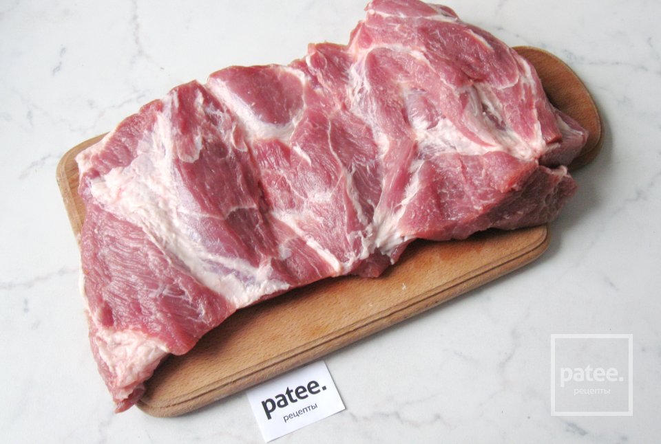 Рулет из свинины с грибами - Шаг 4