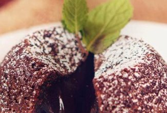 Шоколадные тортики с жидкой начинкой