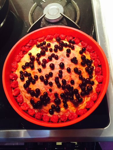 Чизкейк с ягодами в желе - Шаг 3