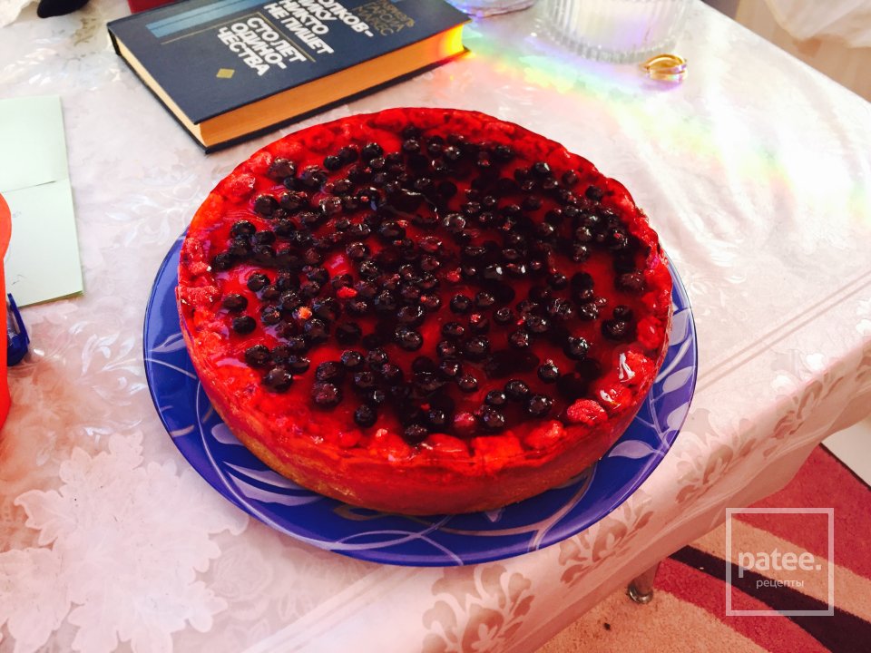 Чизкейк с ягодами в желе - Шаг 5