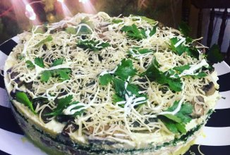 Салат Лесная полянка