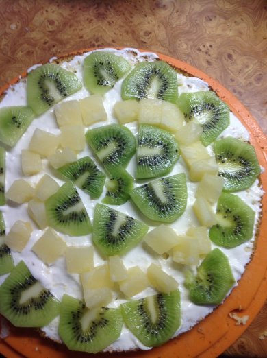 Бисквит ,,Розы на снегу" - Шаг 9