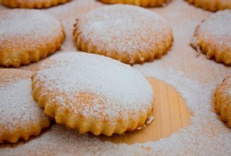 Молочные коржики