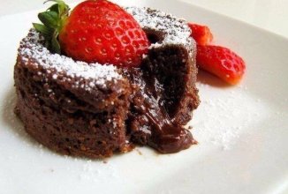 Тающий шоколад (фондан)