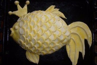 Пирог "золотая рыбка"