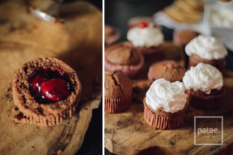 Вишнёвые капкейки с колой - Шаг 1