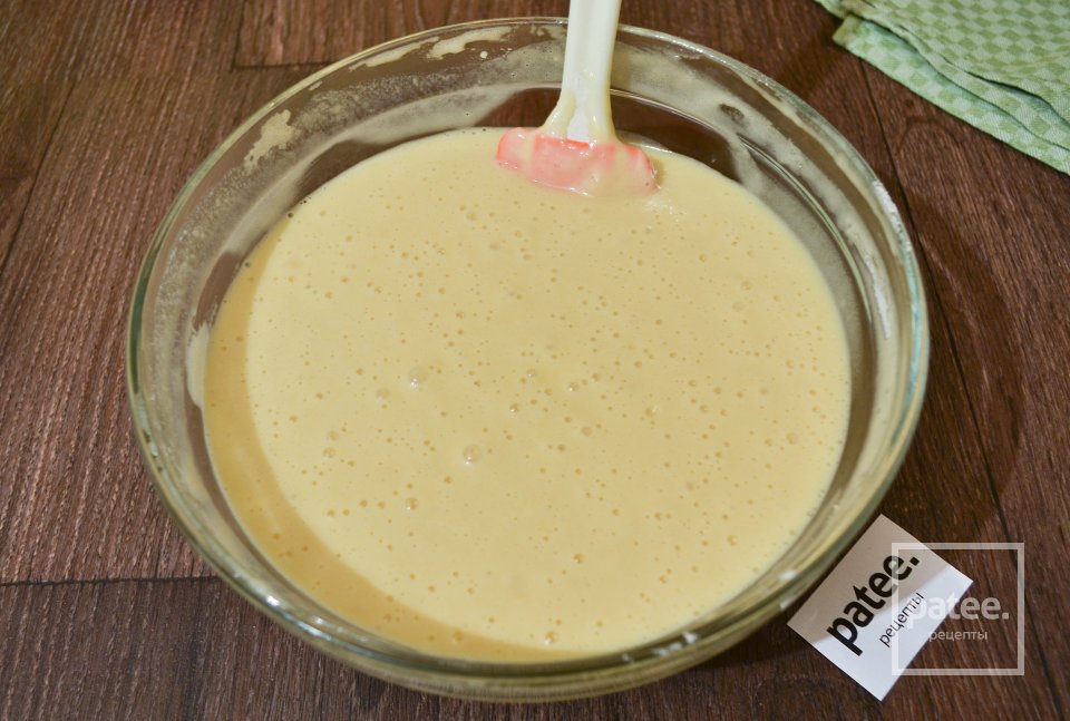 Быстрый карамельный торт с орехами - Шаг 7