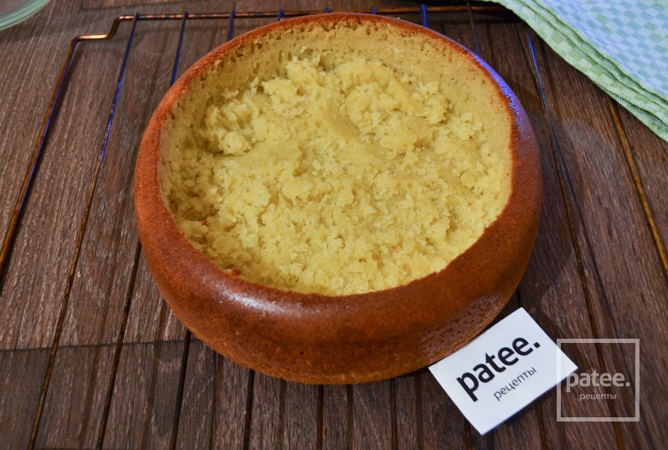 Быстрый карамельный торт с орехами - Шаг 12