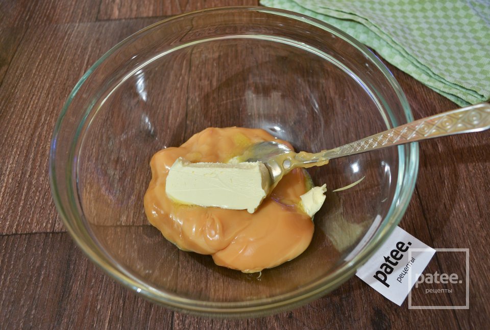 Быстрый карамельный торт с орехами - Шаг 14