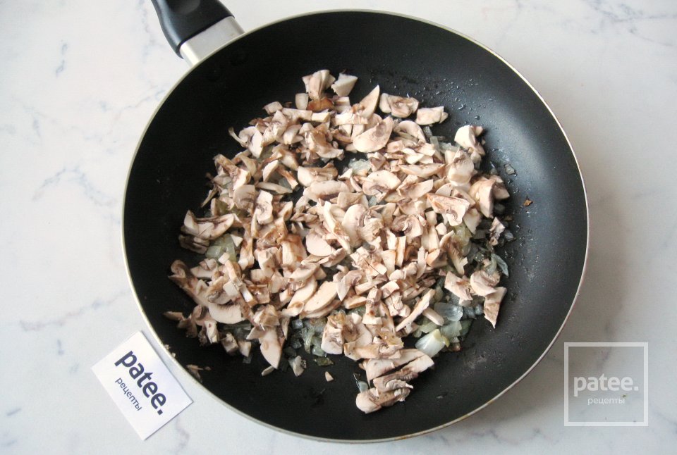 Волованы с курицей и грибами - Шаг 3