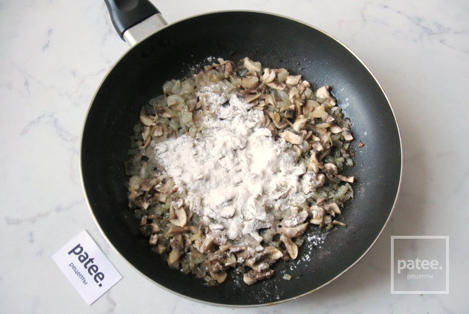 Волованы с курицей и грибами - Шаг 4
