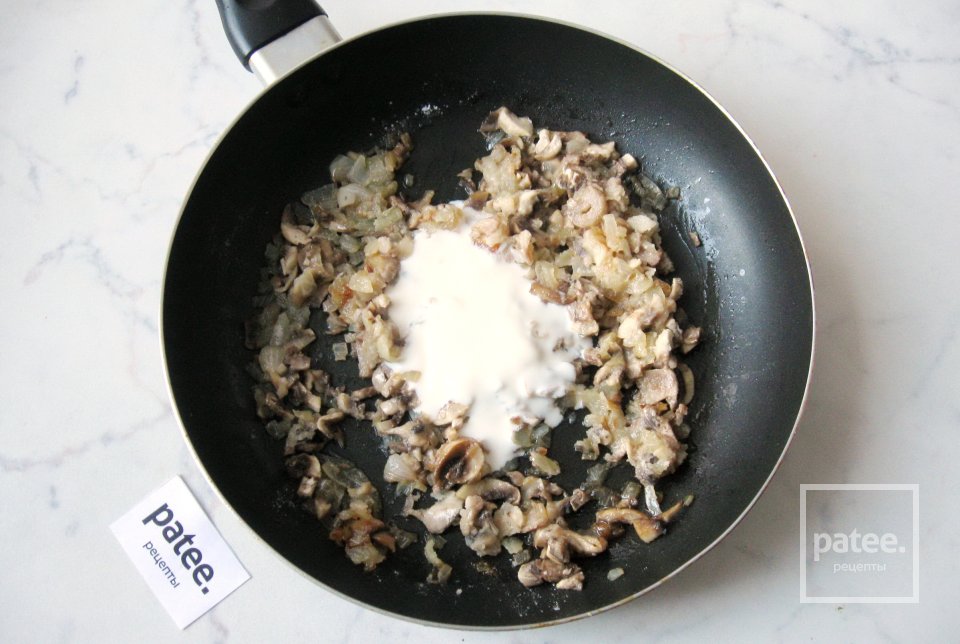 Волованы с курицей и грибами - Шаг 5