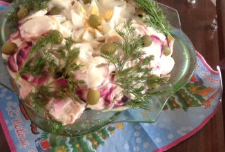 Салат ,,Монетка"