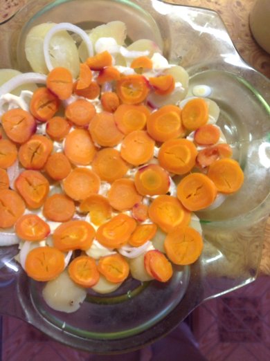 Салат ,,Монетка" - Шаг 6