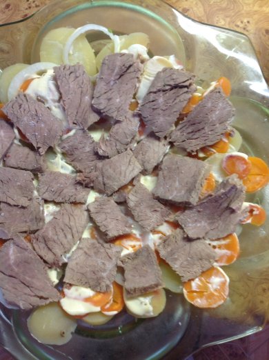 Салат ,,Монетка" - Шаг 7