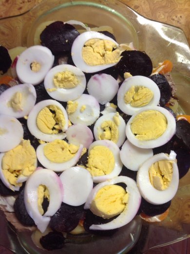 Салат ,,Монетка" - Шаг 9