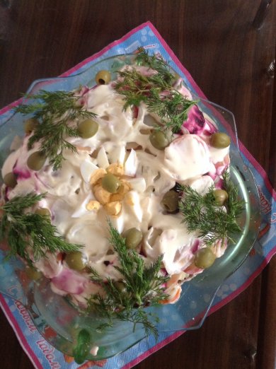 Салат ,,Монетка" - Шаг 11