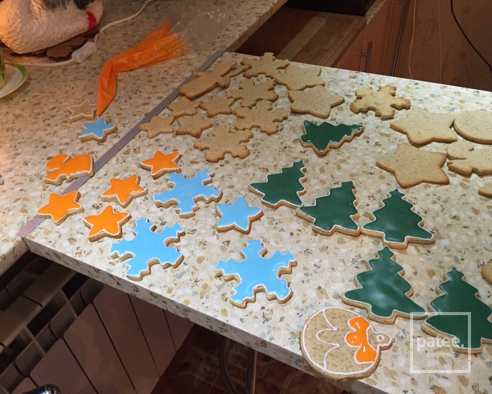 Глазурь для печенья - Шаг 3