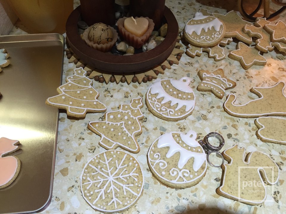 Глазурь для печенья - Шаг 4