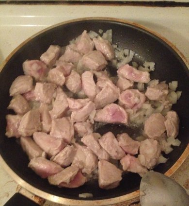 Мясо с овощами - Шаг 2