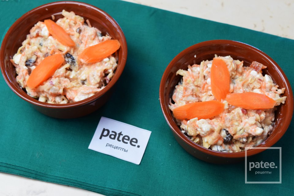 Творожная запеканка с морковью и яблоком - Шаг 11