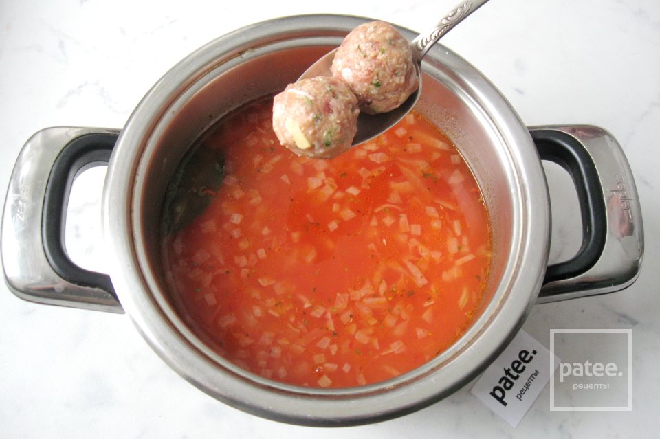 Фрикадельки с сыром по-итальянски - Шаг 15