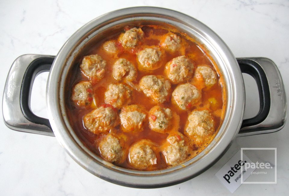 Фрикадельки с сыром по-итальянски - Шаг 16